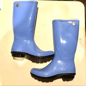 blue ugg rain boots